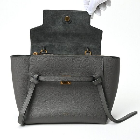 CELINE Gray Shoulder Bag - Picture 7 of 10